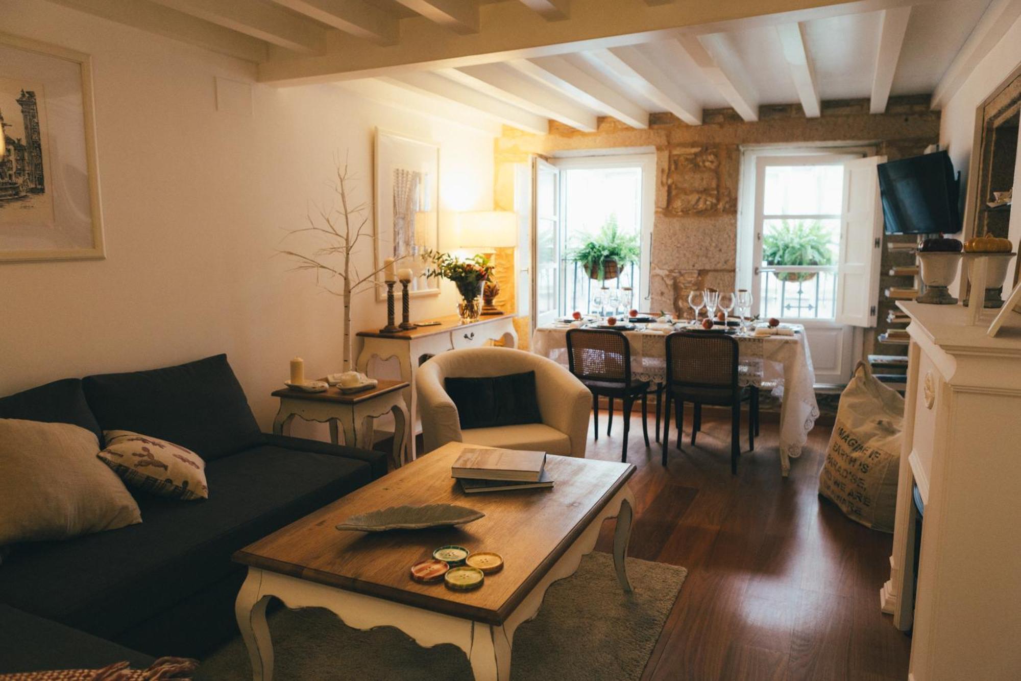 Apartamentos Aurelia Antica 산티아고데콤포스텔라 객실 사진